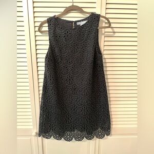Hill house short black lace dress.  Size small.  Worn once.